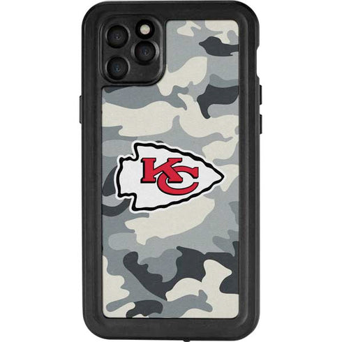 NFL Kansas City Chiefs Camo iPhone 11 Pro Max Waterproof Case