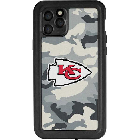 NFL Kansas City Chiefs Camo iPhone 11 Pro Waterproof Case