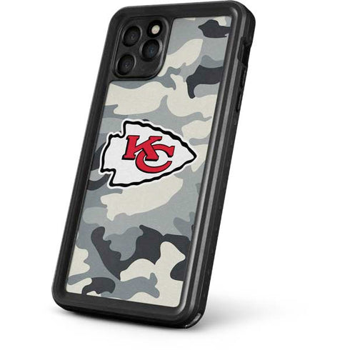 NFL Kansas City Chiefs Camo iPhone 11 Pro Waterproof Case
