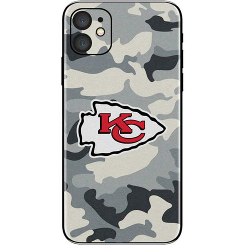 NFL Kansas City Chiefs Camo iPhone 11 Skin