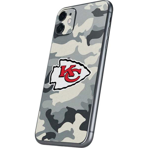 NFL Kansas City Chiefs Camo iPhone 11 Skin