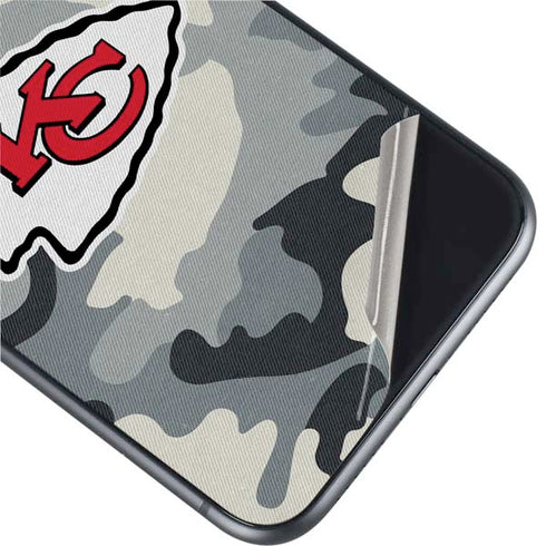 NFL Kansas City Chiefs Camo iPhone 11 Skin
