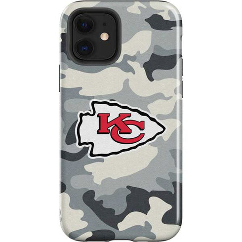 NFL Kansas City Chiefs Camo iPhone 12 Impact Case