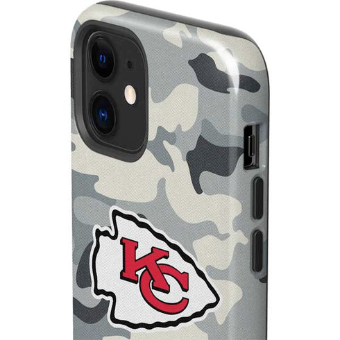 NFL Kansas City Chiefs Camo iPhone 12 Impact Case