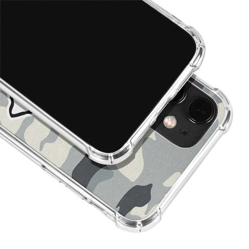 NFL Kansas City Chiefs Camo iPhone 12 Mini Clear Case