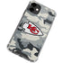 NFL Kansas City Chiefs Camo iPhone 12 Mini Clear Case