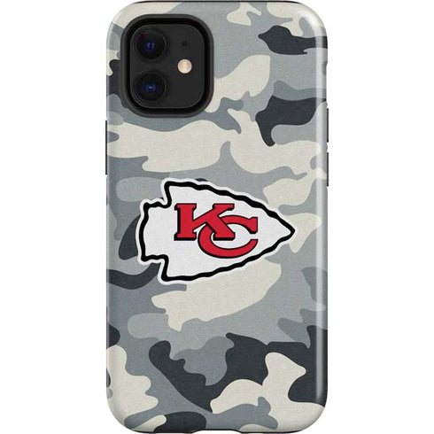 NFL Kansas City Chiefs Camo iPhone 12 Mini Impact Case