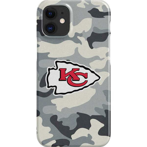 NFL Kansas City Chiefs Camo iPhone 12 Mini Lite Case