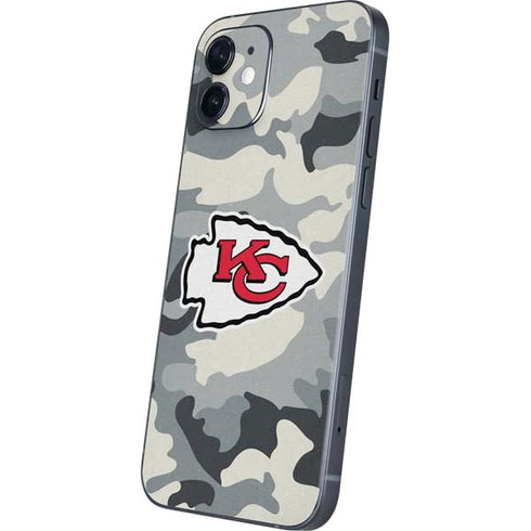 NFL Kansas City Chiefs Camo iPhone 12 Mini Skin
