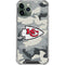 NFL Kansas City Chiefs Camo iPhone 12 Pro Clear Case