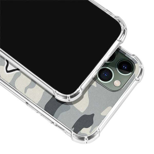 NFL Kansas City Chiefs Camo iPhone 12 Pro Clear Case