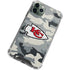 NFL Kansas City Chiefs Camo iPhone 12 Pro Clear Case