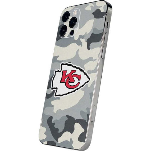 NFL Kansas City Chiefs Camo iPhone 12 Pro Max Skin