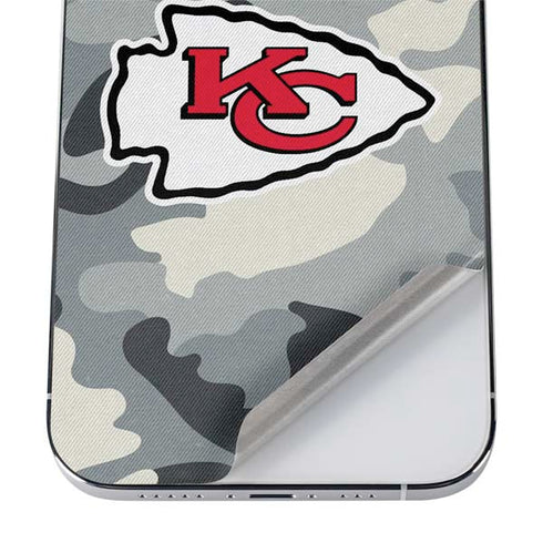 NFL Kansas City Chiefs Camo iPhone 12 Pro Max Skin