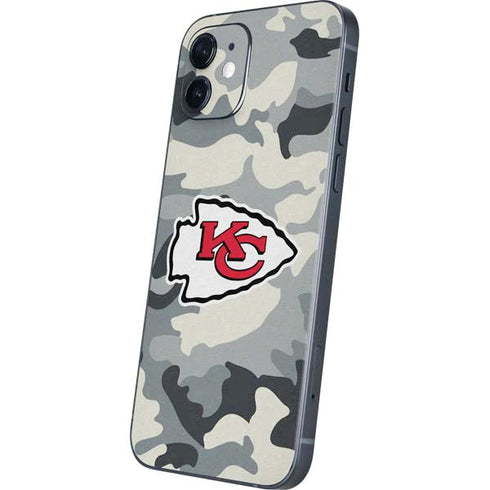 NFL Kansas City Chiefs Camo iPhone 12 Skin