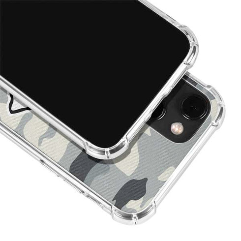NFL Kansas City Chiefs Camo iPhone 13 Clear Case