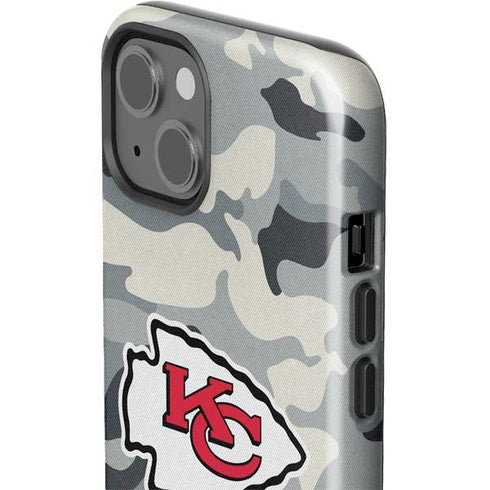 NFL Kansas City Chiefs Camo iPhone 13 Impact Case