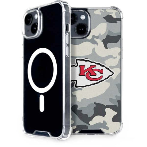 NFL Kansas City Chiefs Camo iPhone 13 MagSafe Case