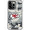 NFL Kansas City Chiefs Camo iPhone 13 Pro Clear Case