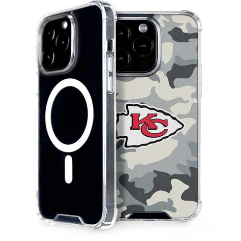 NFL Kansas City Chiefs Camo iPhone 13 Pro MagSafe Case