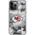 NFL Kansas City Chiefs Camo iPhone 13 Pro Max Clear Case
