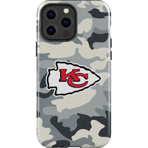 NFL Kansas City Chiefs Camo iPhone 13 Pro Max Impact Case