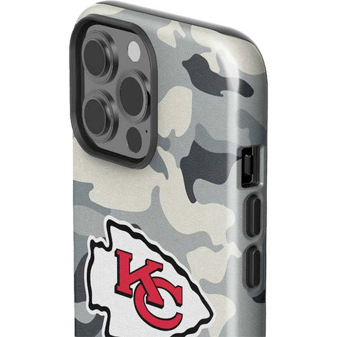 NFL Kansas City Chiefs Camo iPhone 13 Pro Max Impact Case