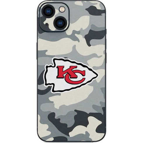 NFL Kansas City Chiefs Camo iPhone 13 Skin
