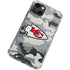 NFL Kansas City Chiefs Camo iPhone 15 Plus Clear Case