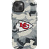 NFL Kansas City Chiefs Camo iPhone 15 Impact Case