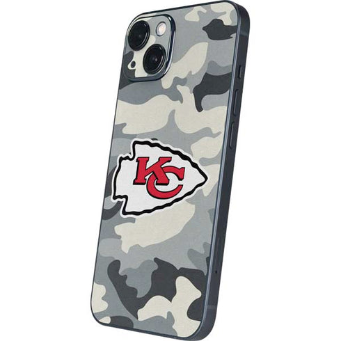 NFL Kansas City Chiefs Camo iPhone 14 Plus Skin