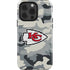 NFL Kansas City Chiefs Camo iPhone 15 Pro Impact Case