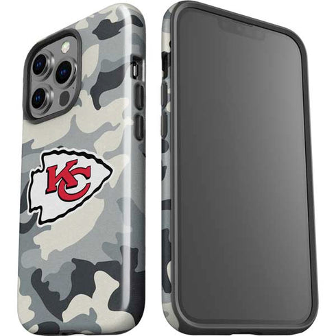 NFL Kansas City Chiefs Camo iPhone 14 Pro Impact Case