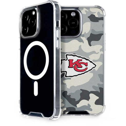 NFL Kansas City Chiefs Camo iPhone 15 Pro Max MagSafe Case