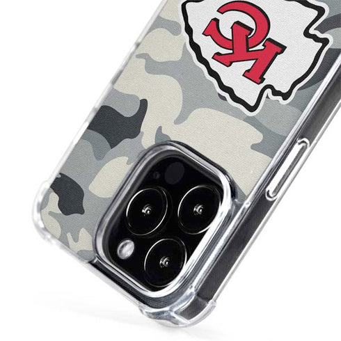 NFL Kansas City Chiefs Camo iPhone 15 Pro Max MagSafe Case