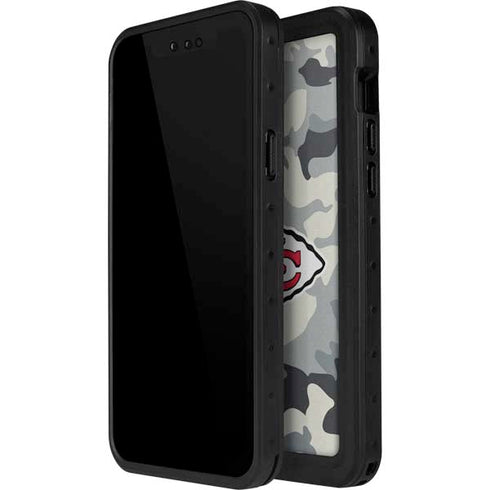 NFL Kansas City Chiefs Camo iPhone 14 Pro Max Waterproof Case