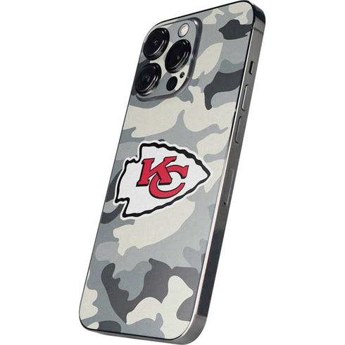 NFL Kansas City Chiefs Camo iPhone 14 Pro Skin