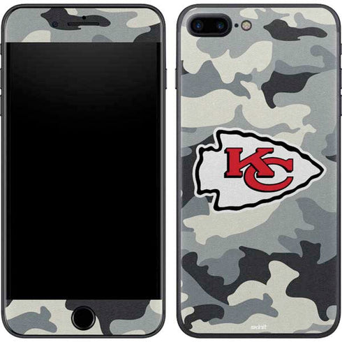 NFL Kansas City Chiefs Camo iPhone 7 Plus Skin
