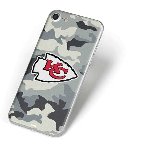 NFL Kansas City Chiefs Camo iPhone 7 Skin