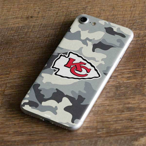 NFL Kansas City Chiefs Camo iPhone 7 Skin