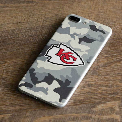 NFL Kansas City Chiefs Camo iPhone 8 Plus Skin