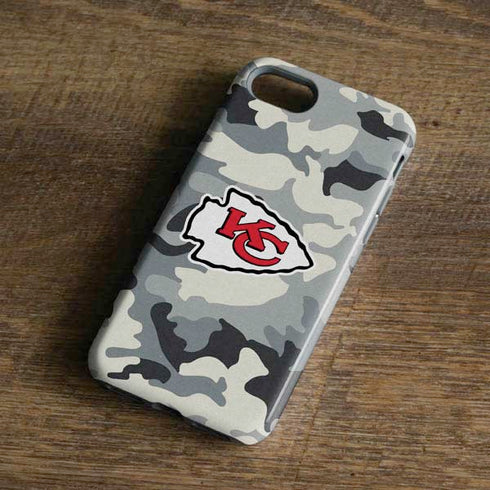 NFL Kansas City Chiefs Camo iPhone 8 Pro Case