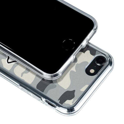 NFL Kansas City Chiefs Camo iPhone SE (2nd & 3rd Gen) Clear Case