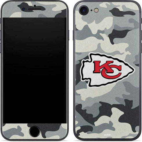 NFL Kansas City Chiefs Camo iPhone SE (2nd & 3rd Gen) Skin