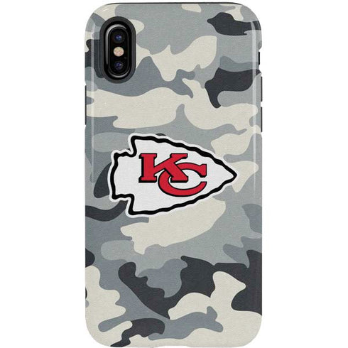 NFL Kansas City Chiefs Camo iPhone X Pro Case