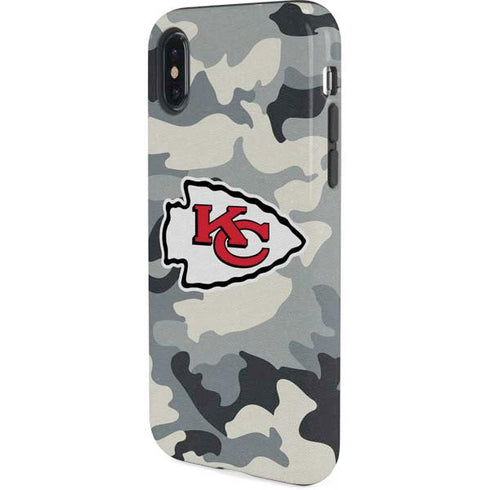 NFL Kansas City Chiefs Camo iPhone X Pro Case