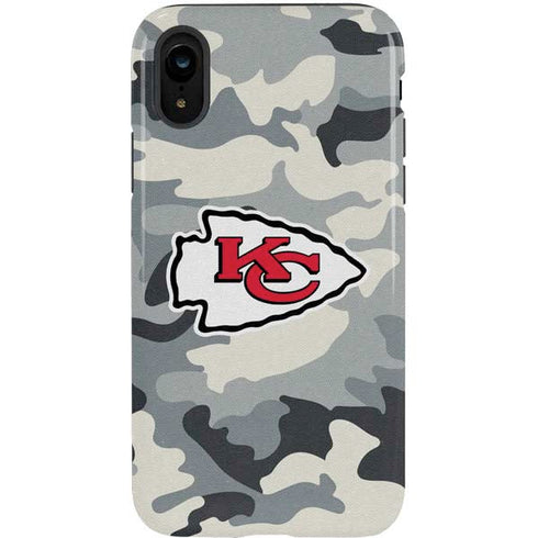 NFL Kansas City Chiefs Camo iPhone XR Pro Case