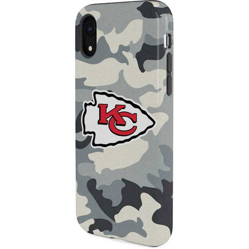 NFL Kansas City Chiefs Camo iPhone XR Pro Case