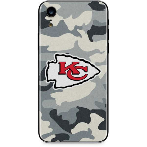 NFL Kansas City Chiefs Camo iPhone XR Skin