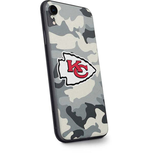 NFL Kansas City Chiefs Camo iPhone XR Skin